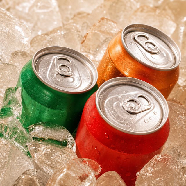 Canned Soda.